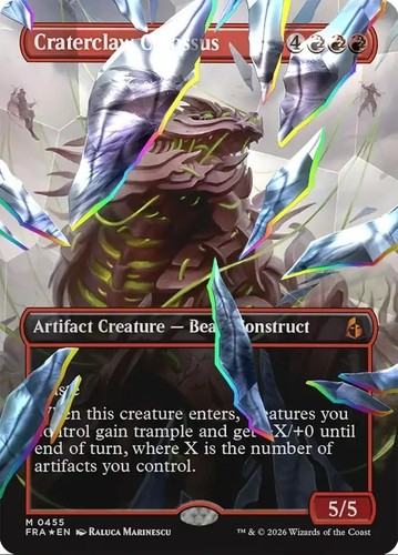 Craterclaw colossus fracture - craterclaw, (fracture