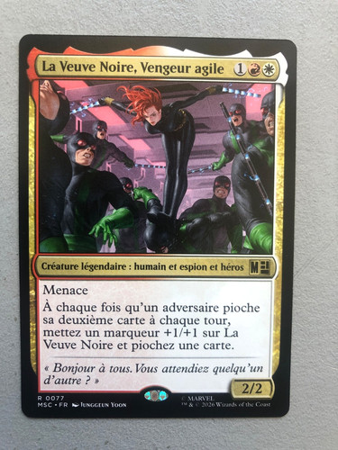 Mtg carte magic marvel - carte,