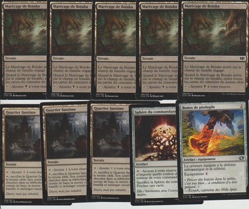 Lot cartes commander 2013 - lot,
