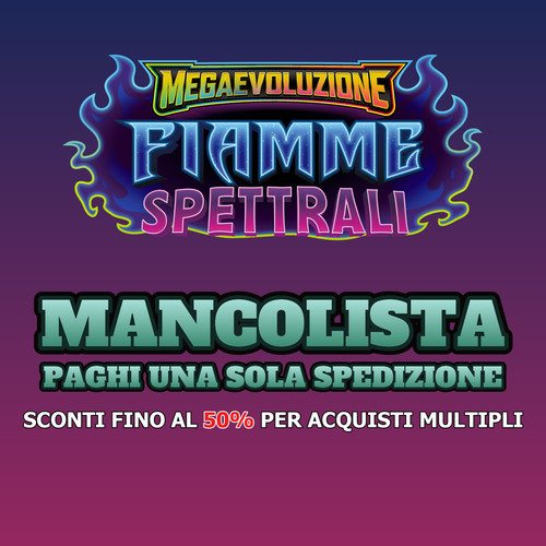 Mancolista fiamme spettrali - fiamme,