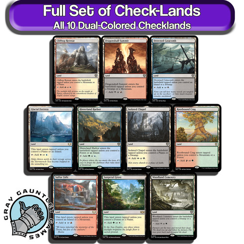 Check lands mtg dual - lands,