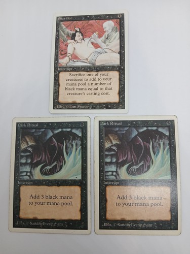 Magic mtg carte 2 - carte, dark