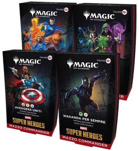 Magic marvel super heroes - marvel, set
