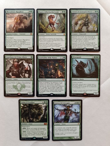 Lotto carte magic rare - magic, 8